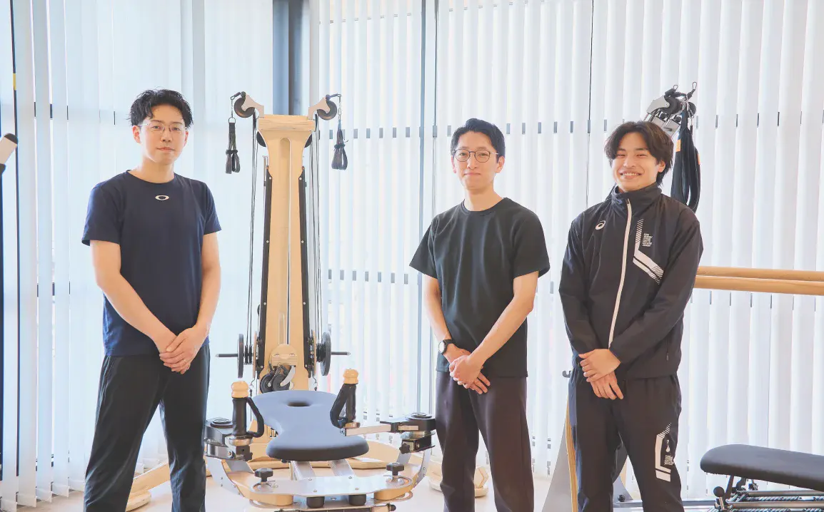 3人のインストラクター