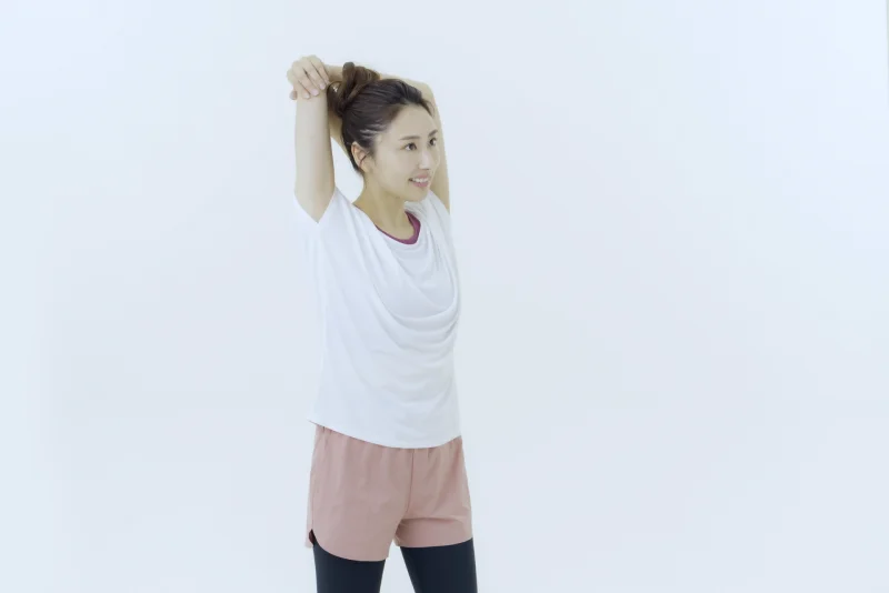 姿勢維持のサポートを受ける利用者